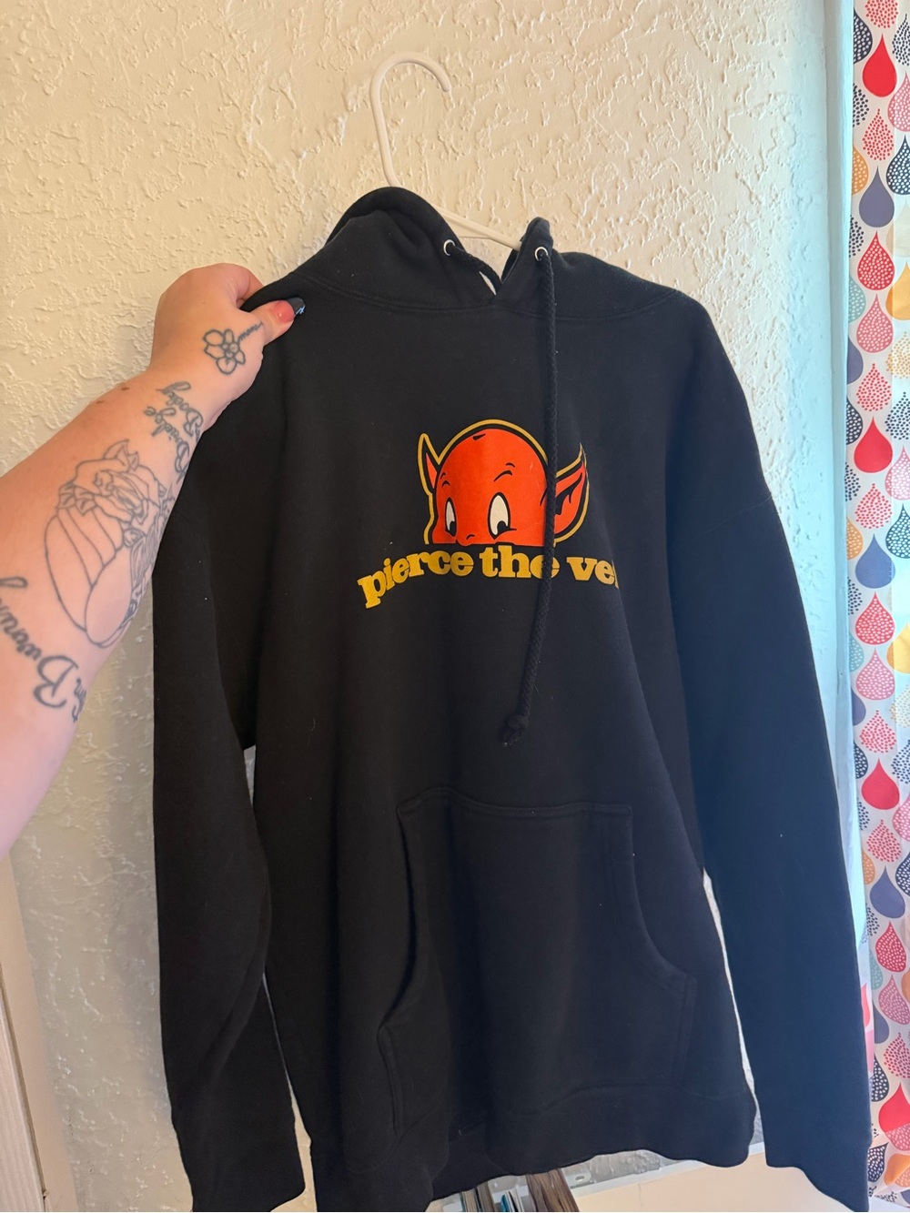 Pierce The Veil Black Graphic Pullover Hoodie